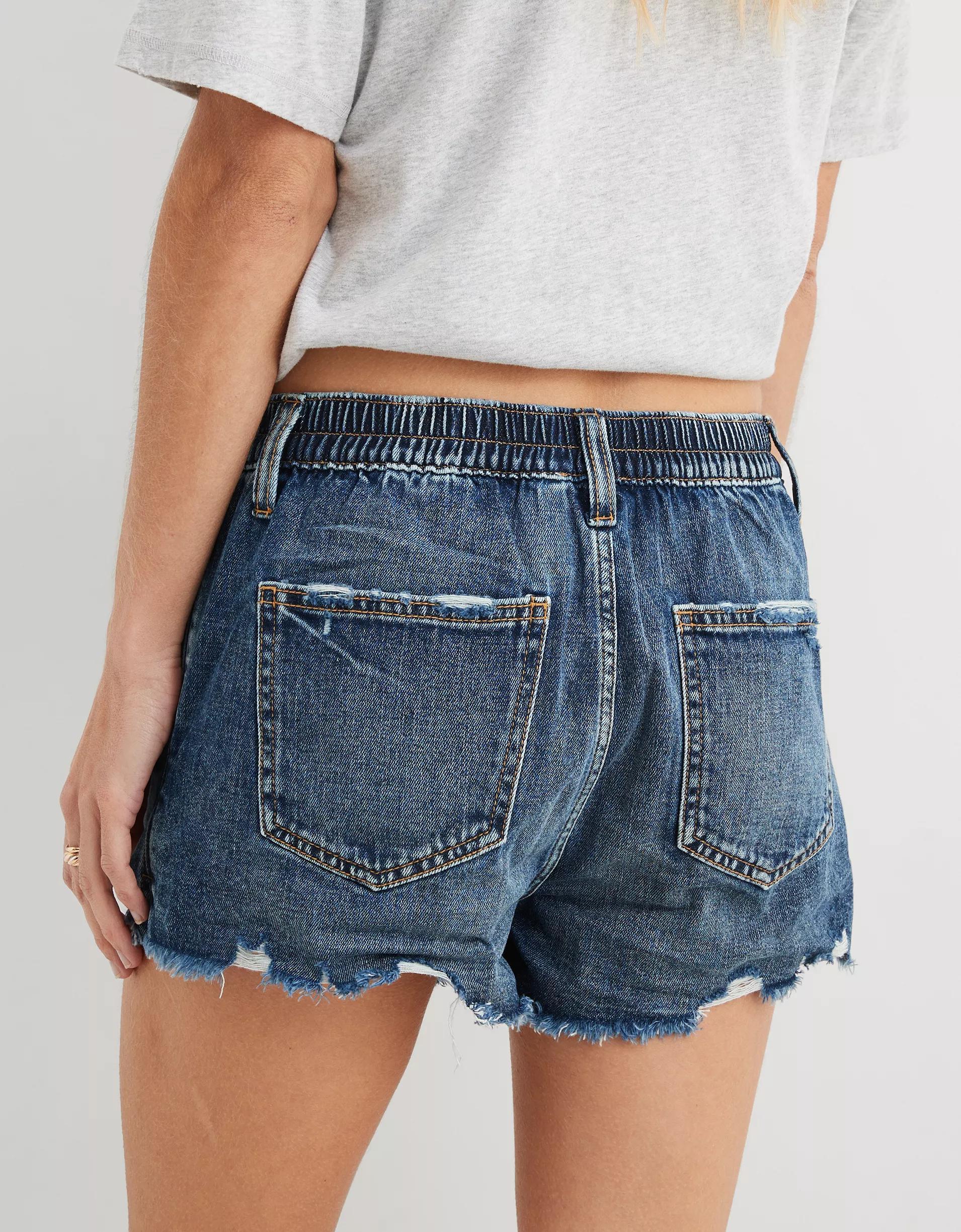 Aerie Daydream Denim Short Product Image