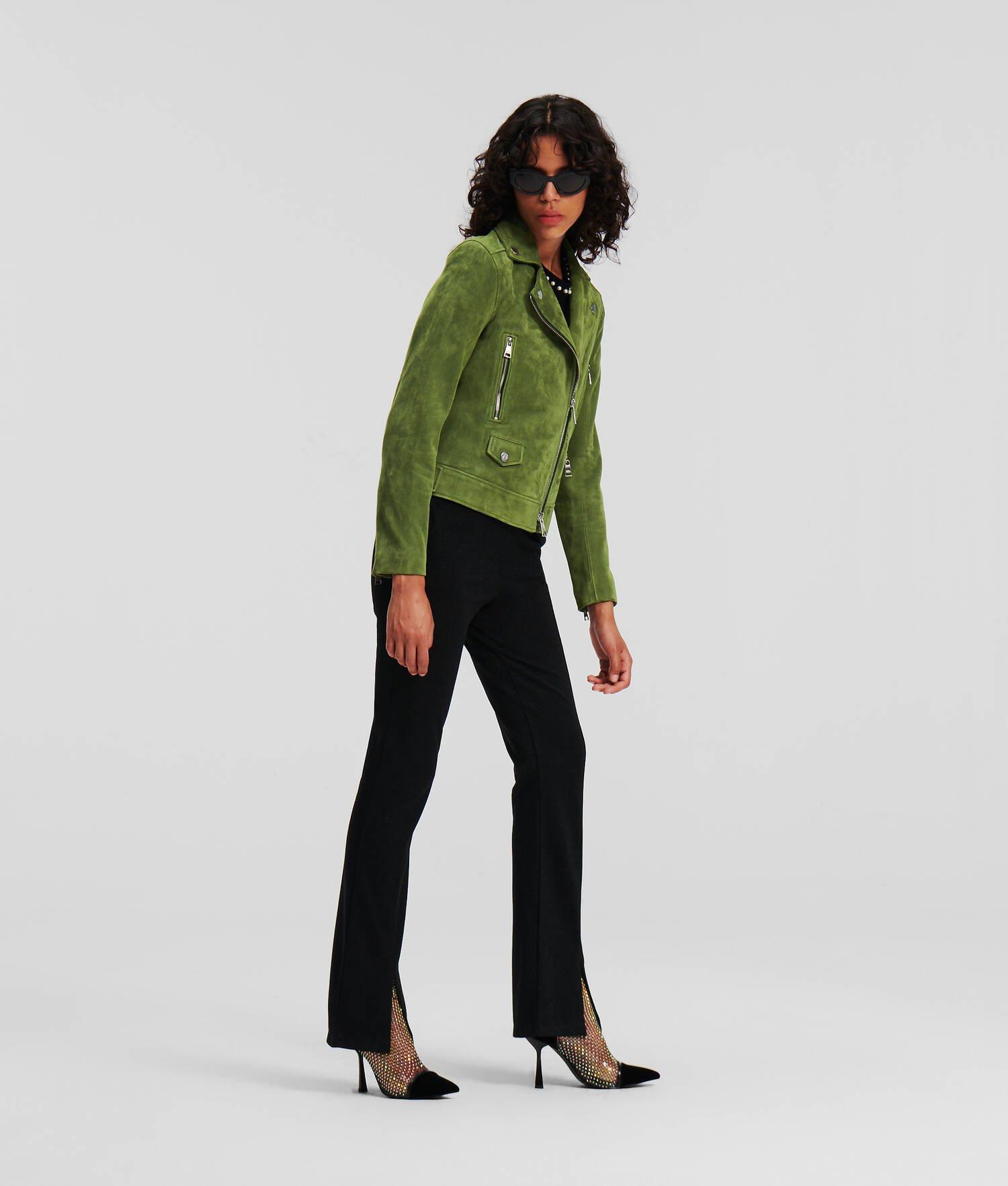 SUEDE BIKER JACKET Product Image