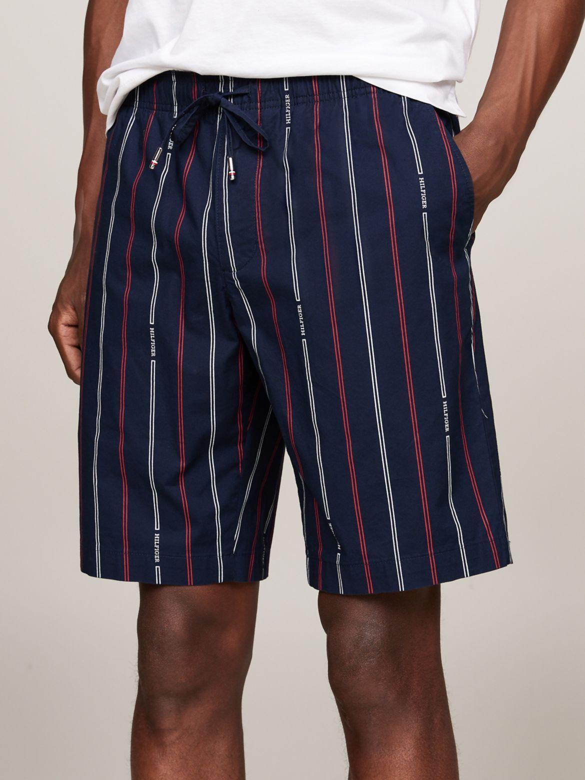 Tommy Hilfiger Mens Brooklyn Straight Fit Foulard Striped 9 Shorts Product Image