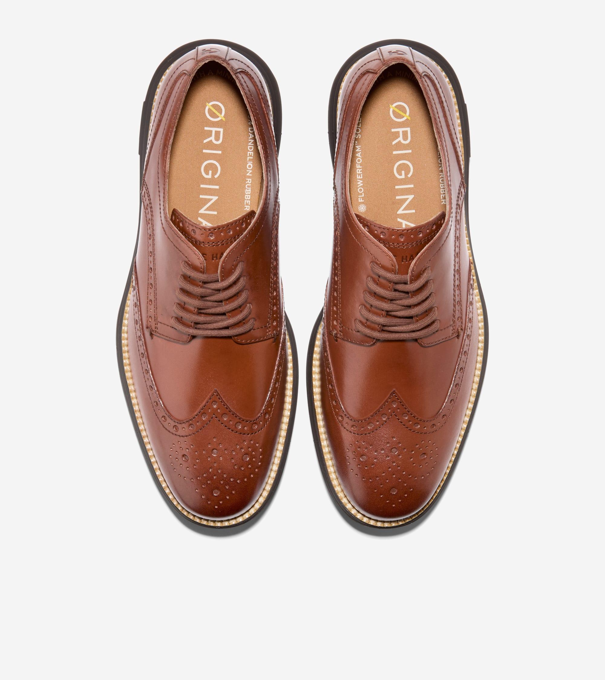 Cole Haan Mens riginal Grand Remastered Wingtip Oxford Shoes Product Image