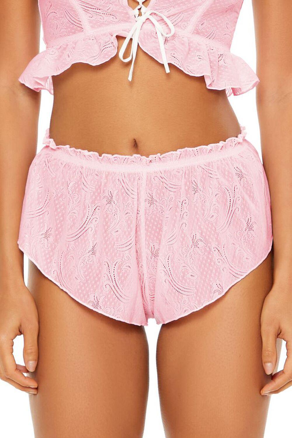 Ruffle Mid-Rise Shortie Panties | Forever 21 Product Image