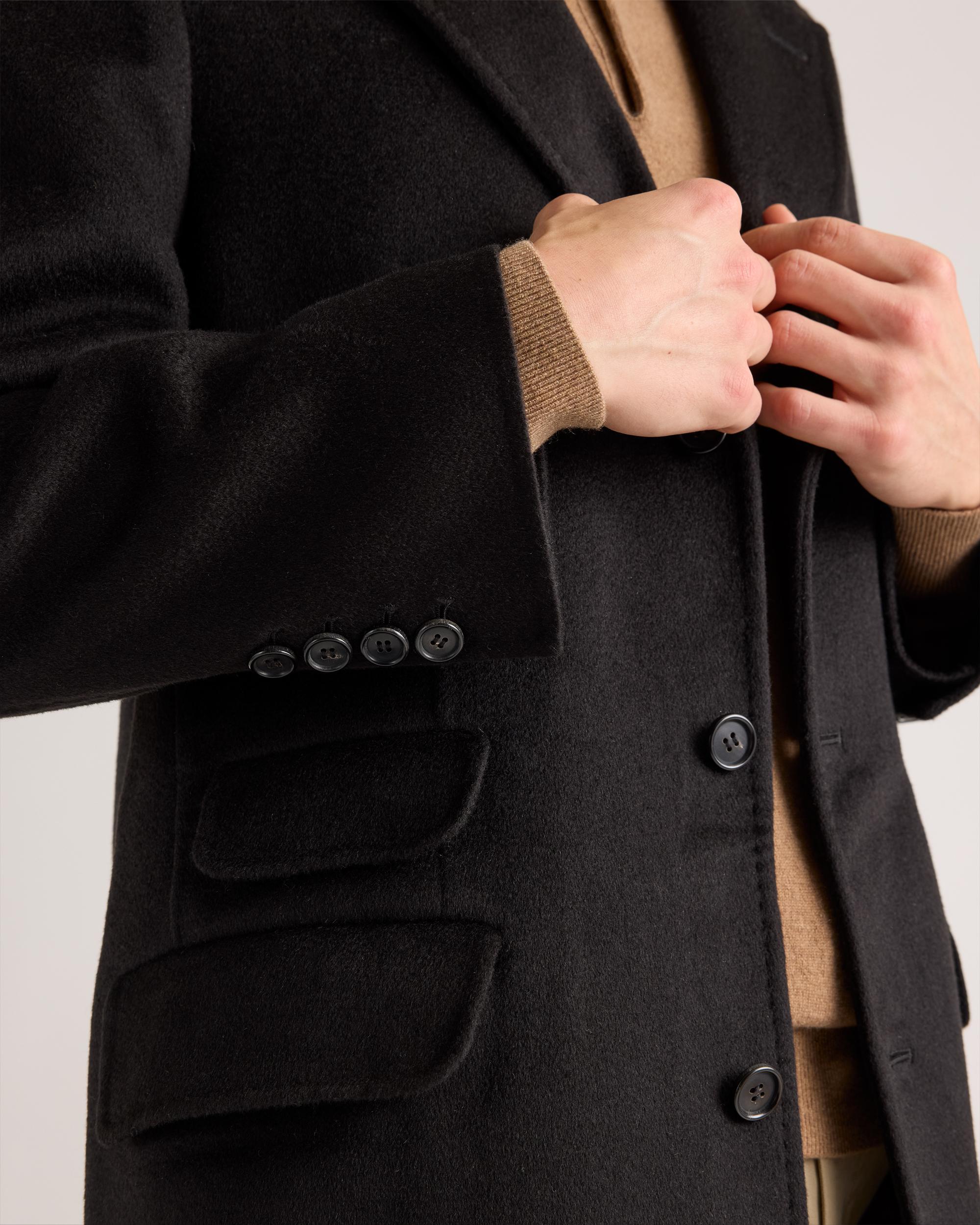 Quince | Men's 100% Mongolian Cashmere Double-Faced Overcoat Size XL Product Image