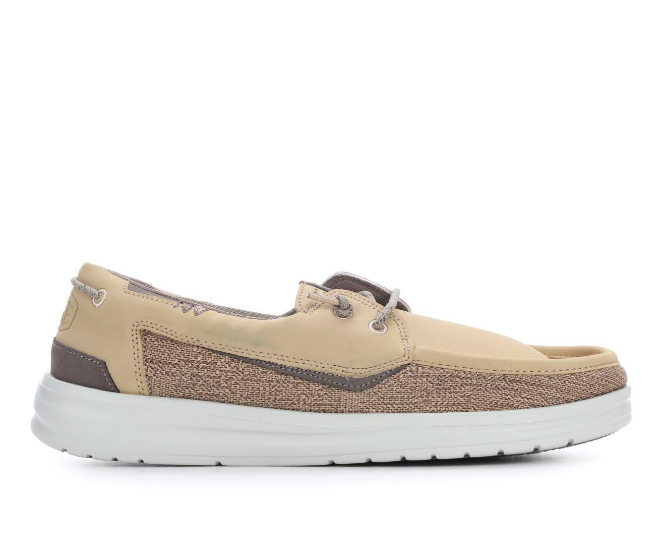 Men's HEYDUDE Welsh Grip Classic Mesh Boat Shoes Product Image