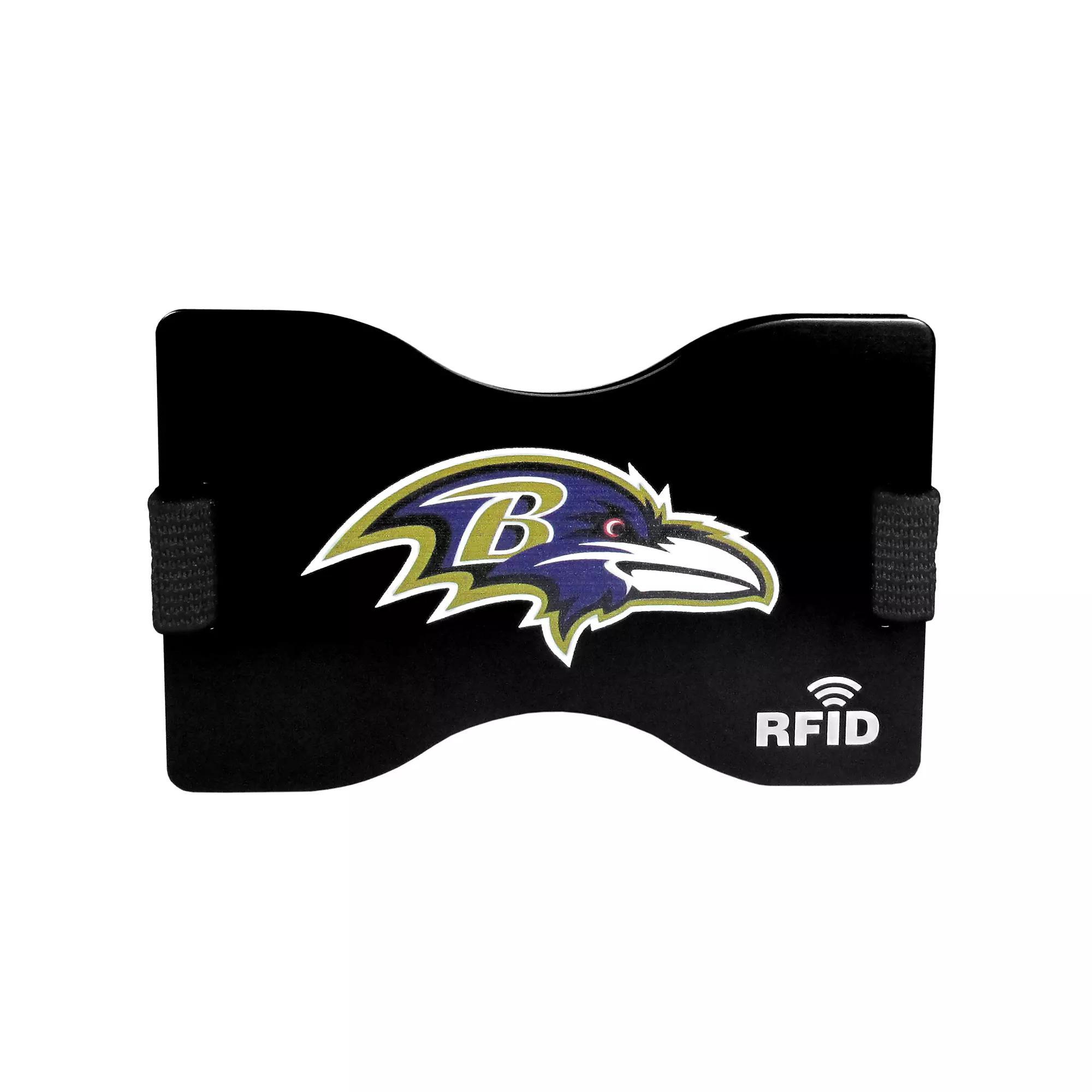 Men's Baltimore Ravens Hardcase RFID Wallet, Team Product Image