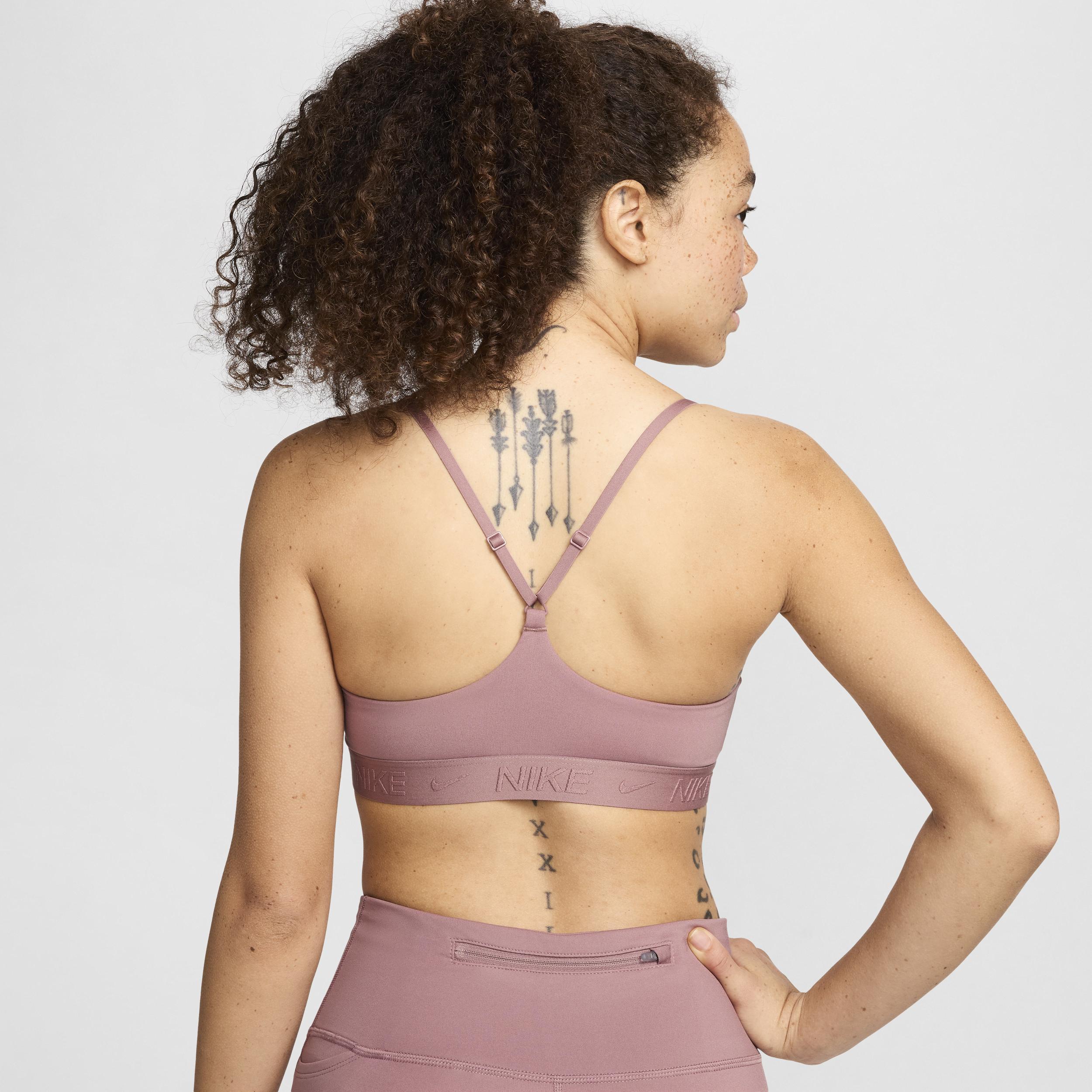 Nike Womens Nike Dri-FIT Indy Bra - Womens Smokey Mauve Product Image