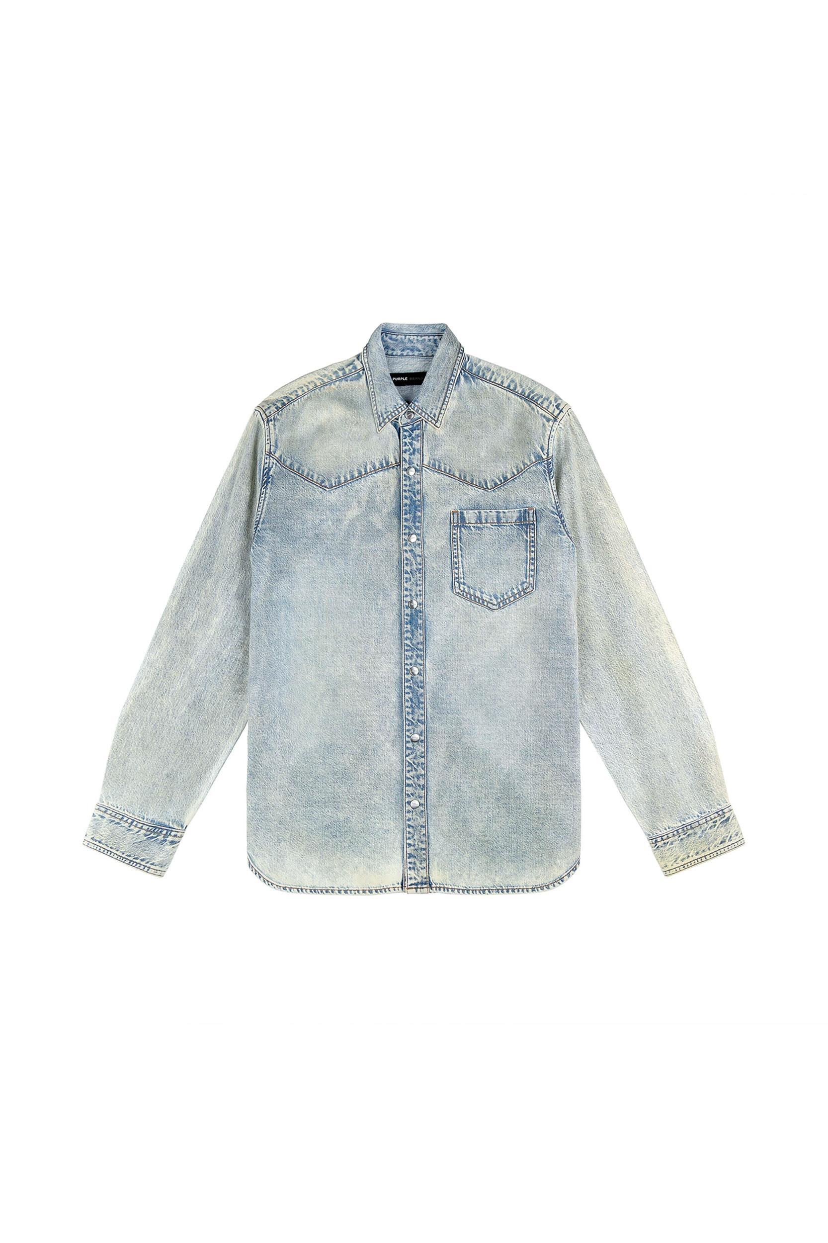 Coated Western Shirt Male Product Image