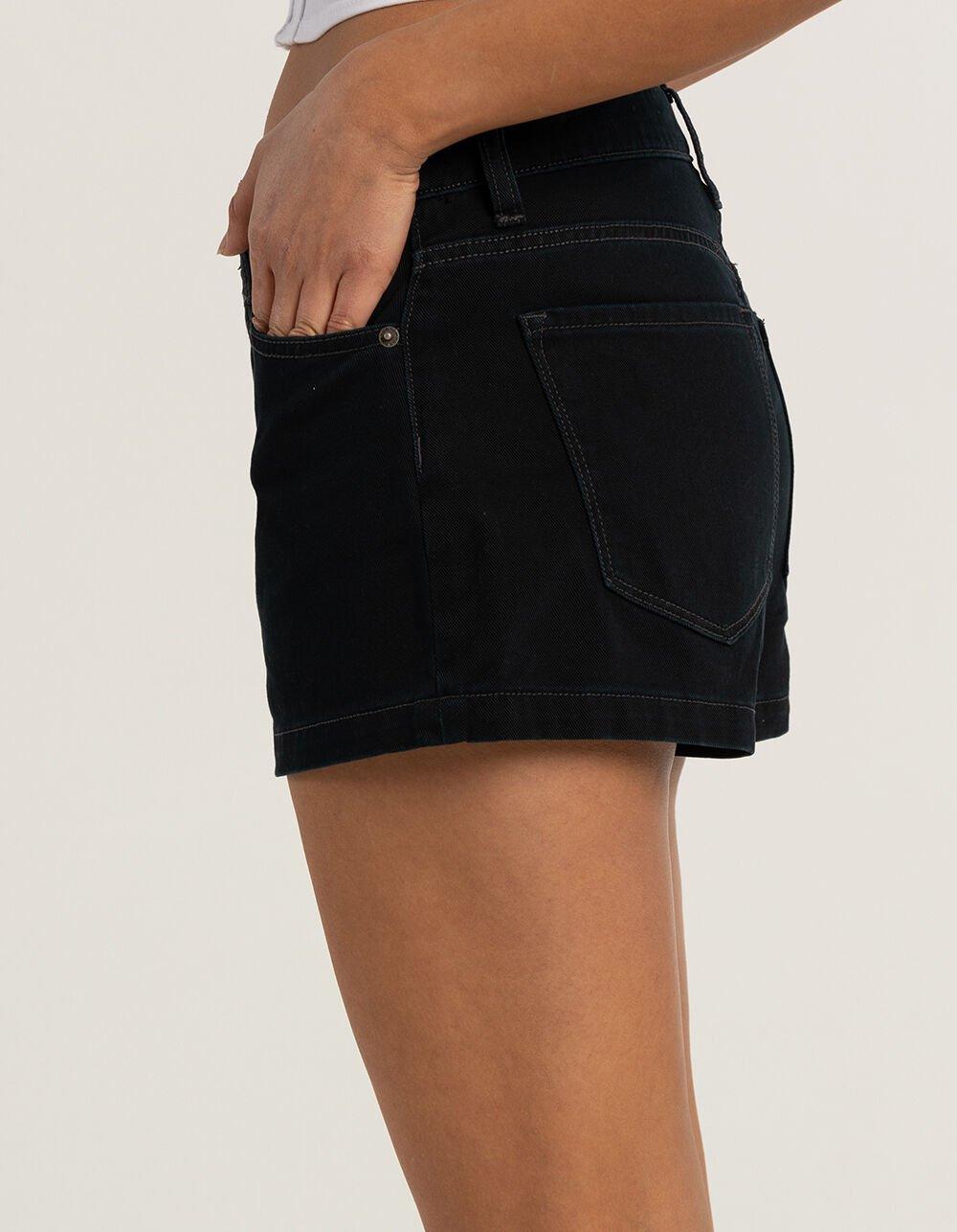 RSQ Womens Low Rise Baggy Shorts - ECRU Product Image