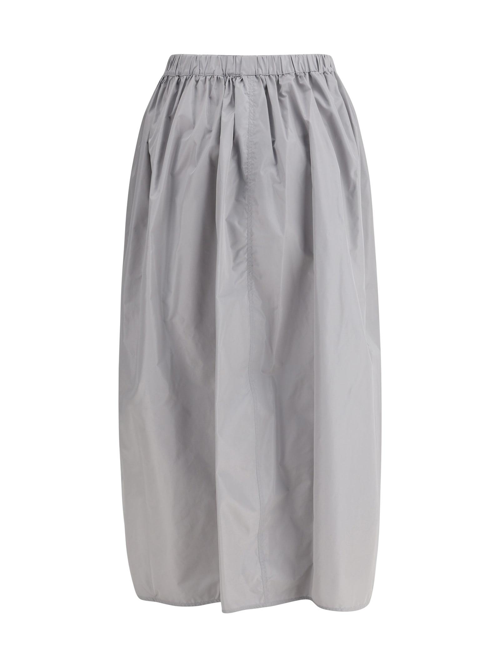 FABIANA FILIPPI Midi Trench Skirt In Gray Product Image