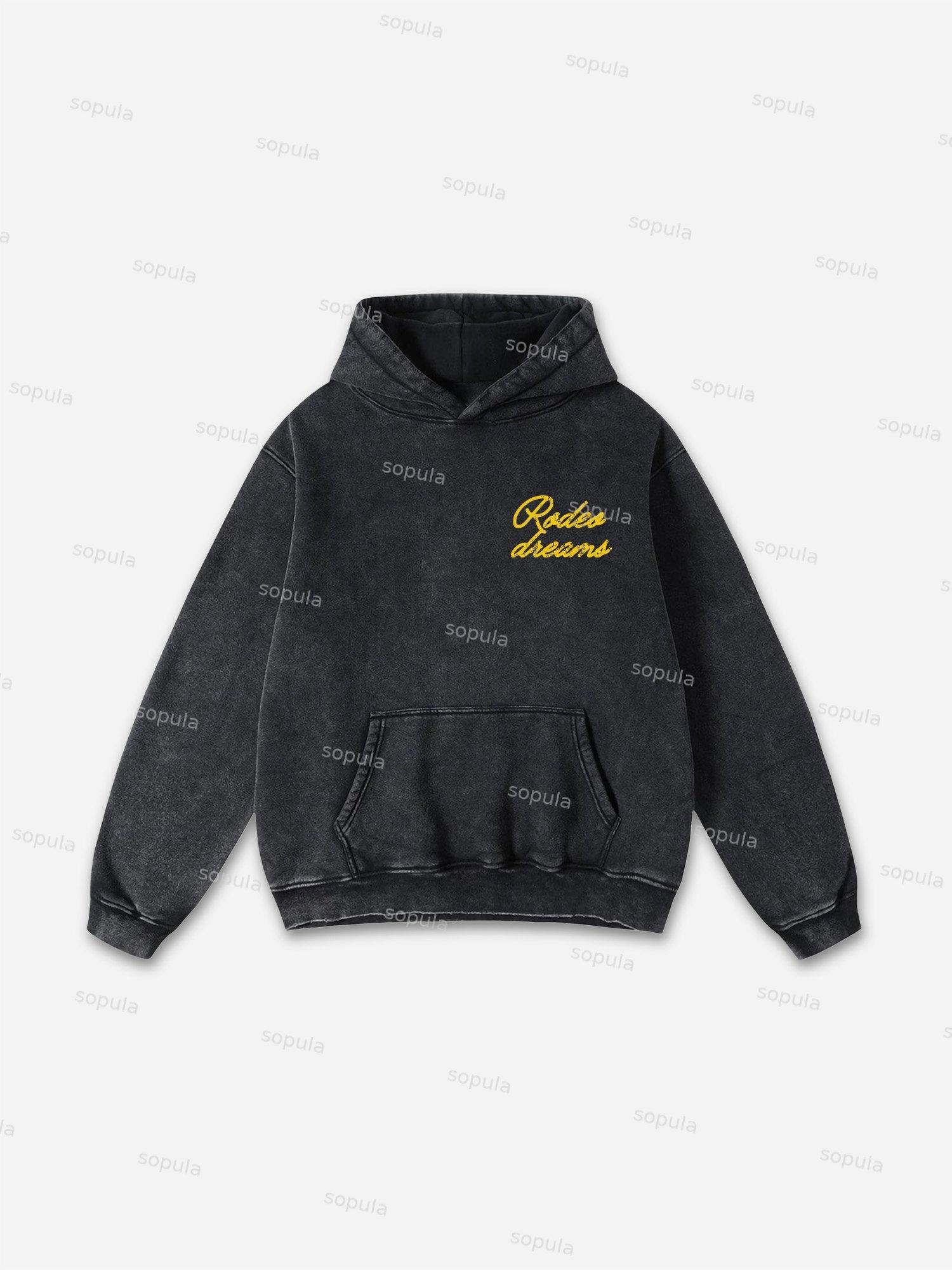Sopula Boxer Graphic Freedom Graphic Washed Hoodie Product Image