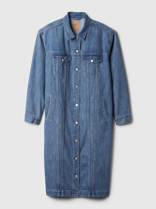 Longline Icon Denim Jacket Product Image