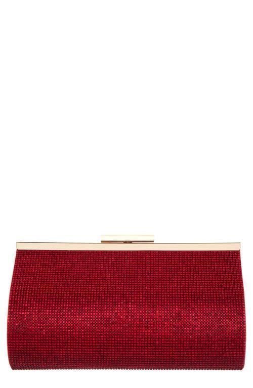 Nina Womens Crystal Frame Clutch Product Image