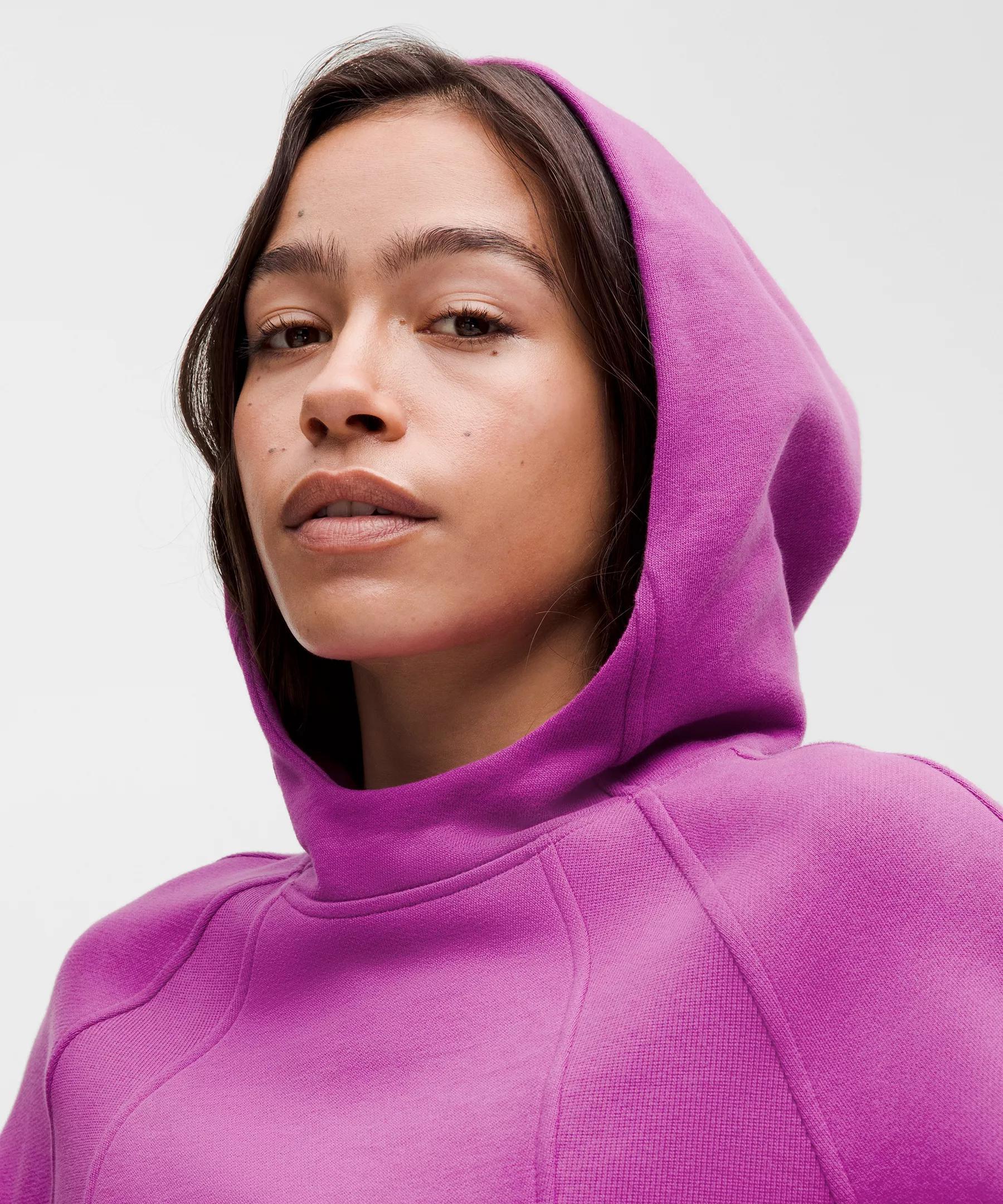 Scuba Oversized Side-Slit Hoodie Product Image