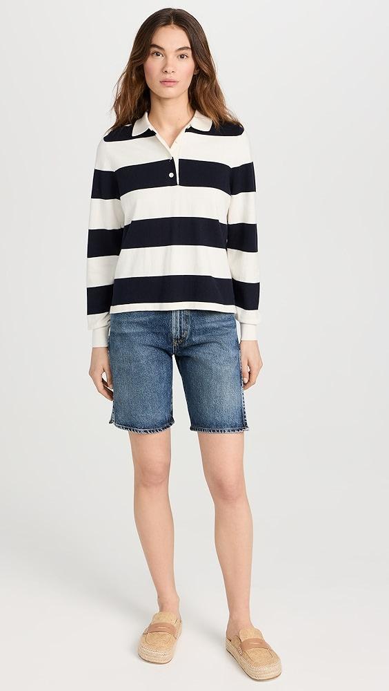 AGOLDE Vida High Rise Relaxed Straight Shorts | Shopbop Product Image