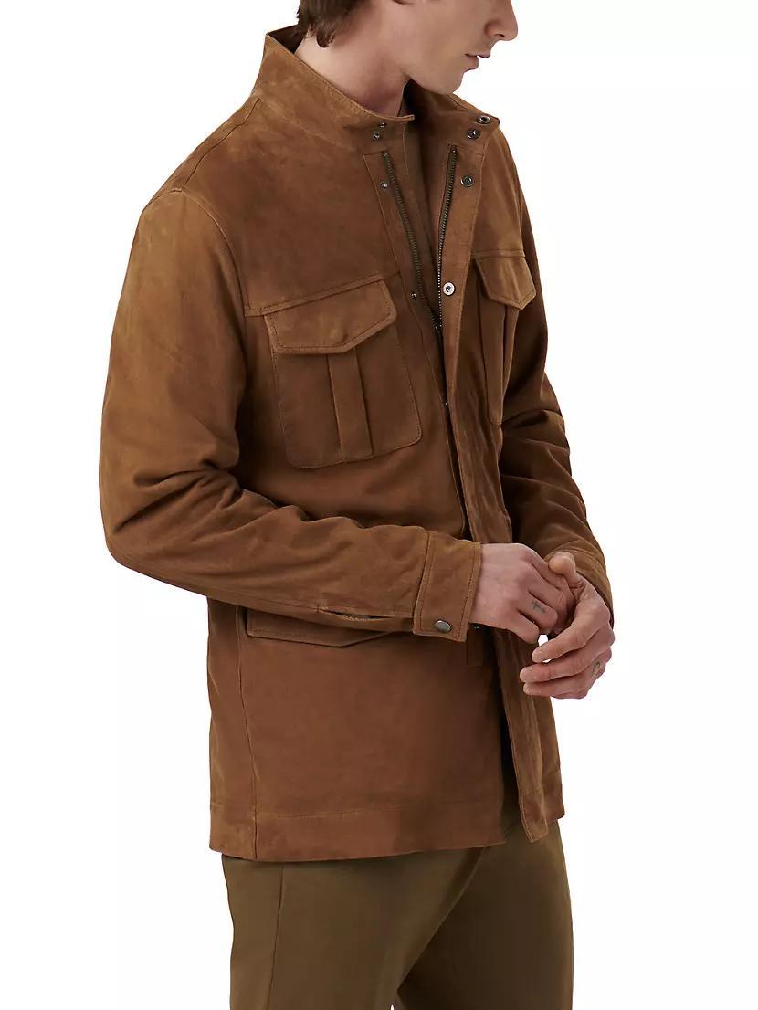 Leather Field Jacket Product Image