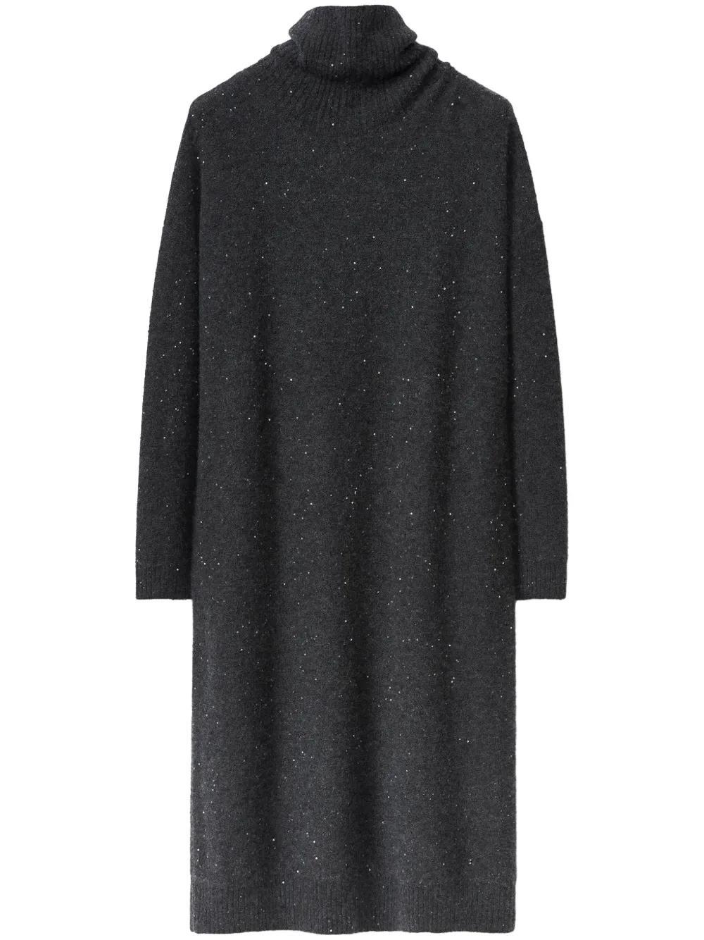 FABIANA FILIPPI Sequinned Dress In Grey Product Image