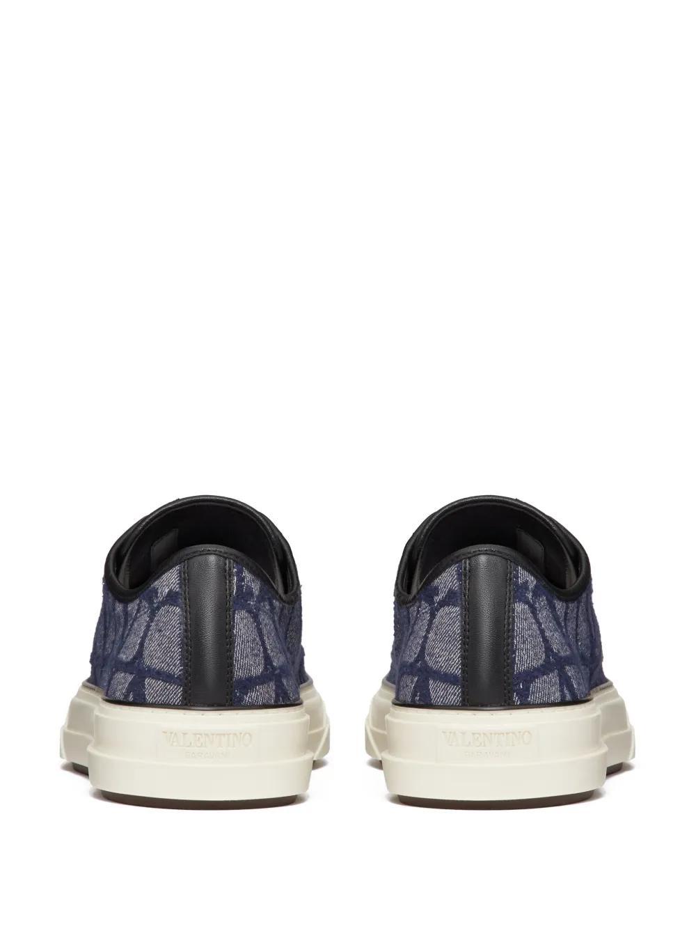 Toile Iconographe Totaloop denim-effect sneakers Product Image