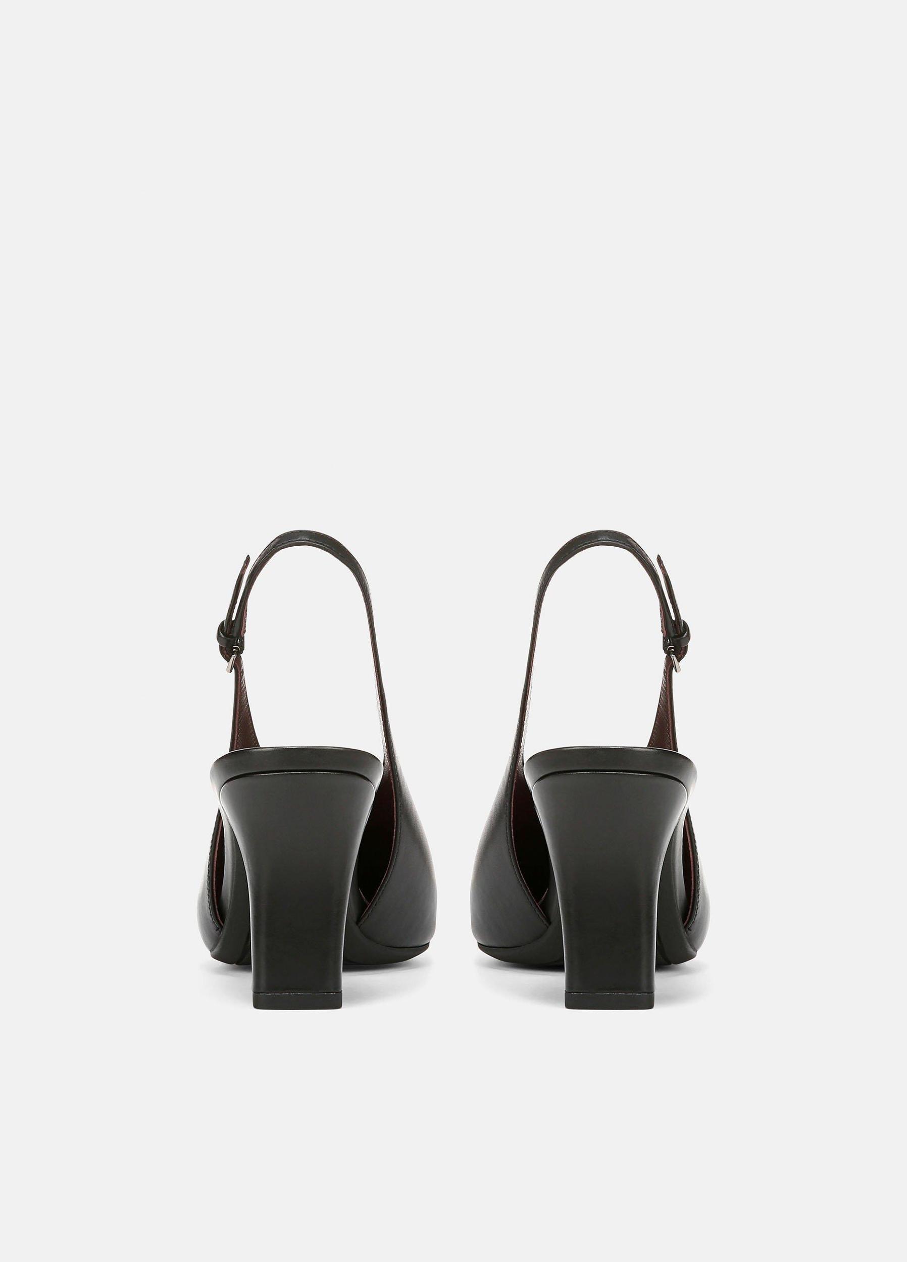 Devi Leather Slingback Pump Product Image
