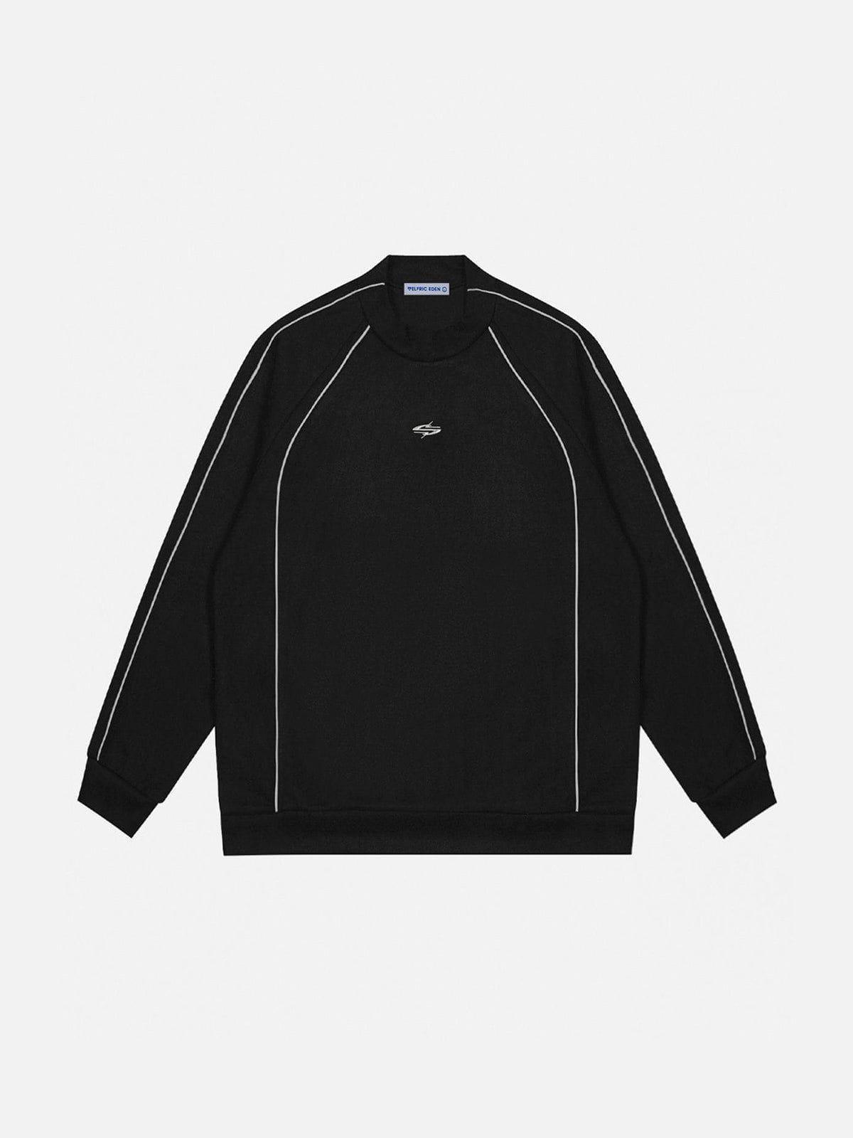 Aelfric Eden Reflective Strip Suede Sweatshirt Product Image