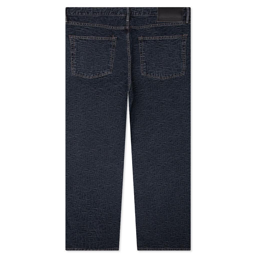 Baggy Fit Jeans 1981M Monogram - Blue/Black Male Product Image