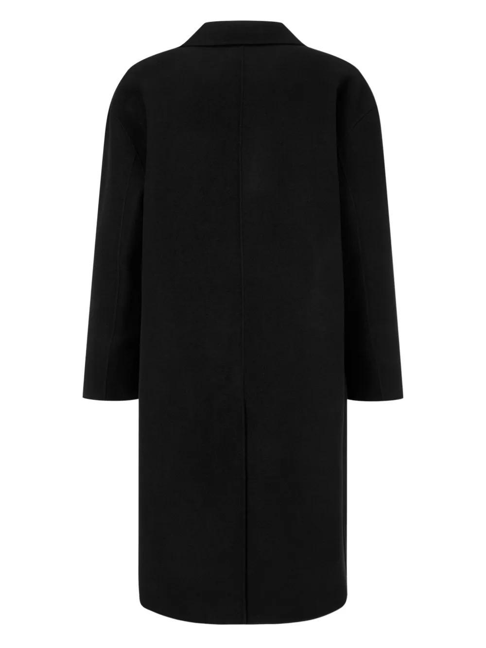 wool single-breasted coat  Product Image