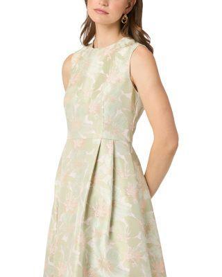 Daniela Floral Jacquard A-Line Dress Product Image