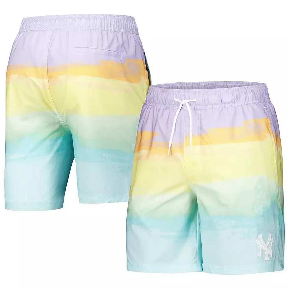 Men's G-III Sports by Carl Banks New York Yankees Perfect Game Volley Board Shorts, Size: Large, Team Product Image