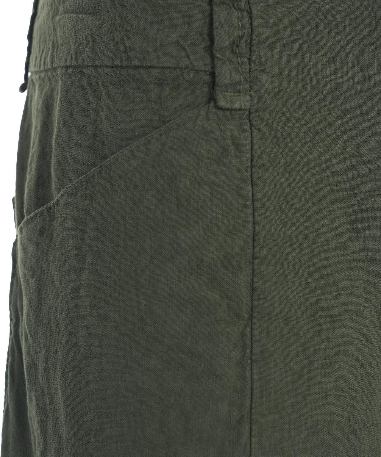 Wide leg linen trousers Product Image