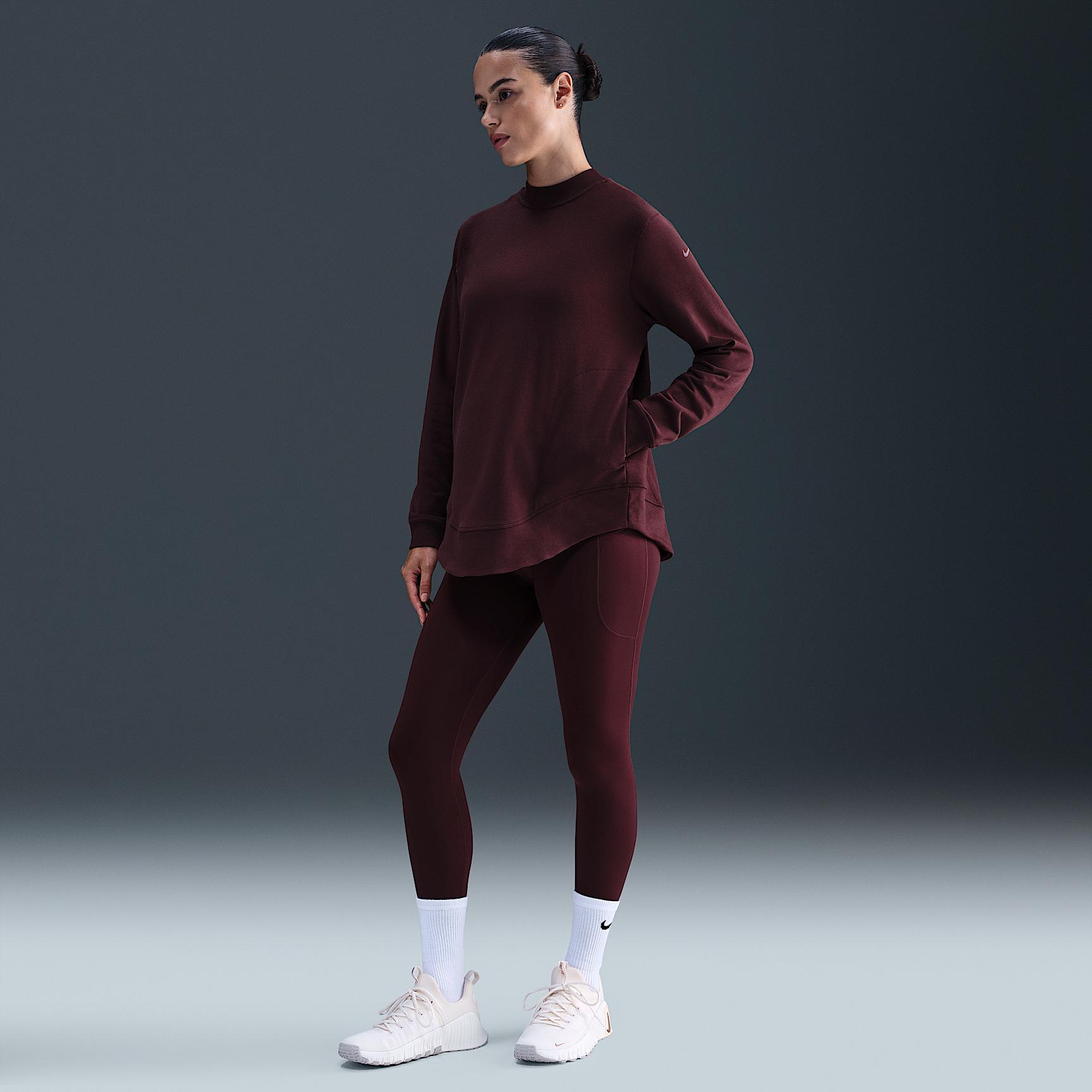 Nike (M) One Women's Reversible French Terry Pullover Top (Maternity) Product Image