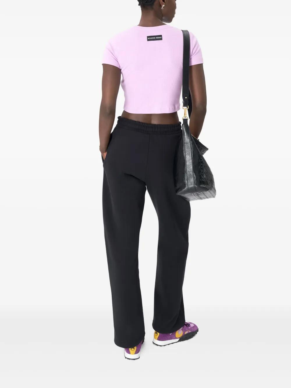 cut-out jersey T-Shirt Product Image