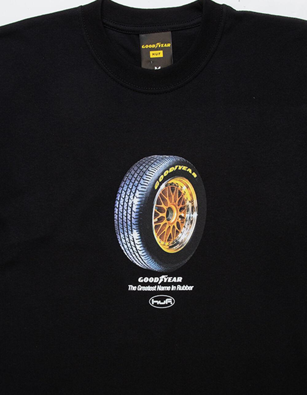 HUF x Goodyear The Greatest Mens Tee - BLACK Product Image