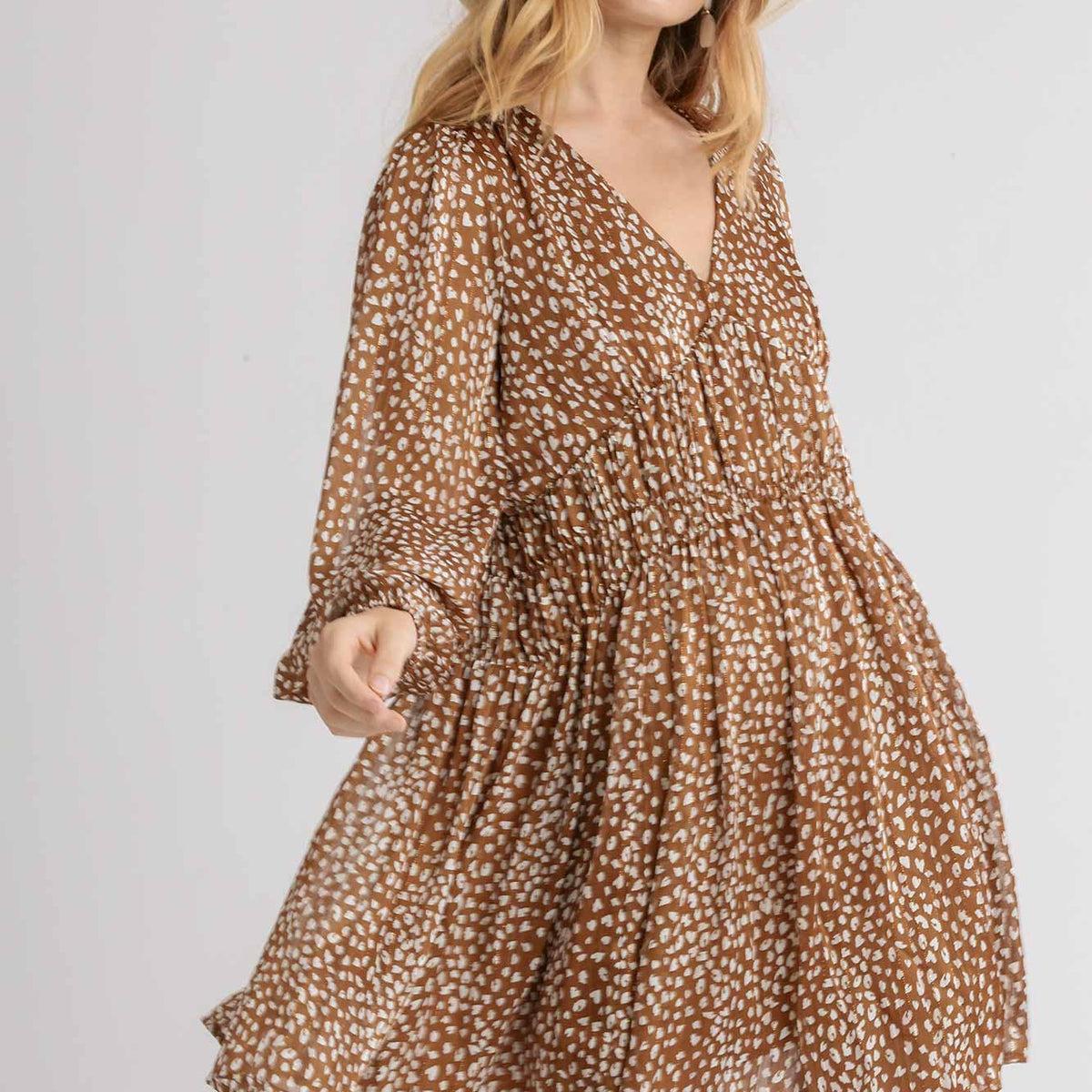 It's all in the Print Dress Product Image