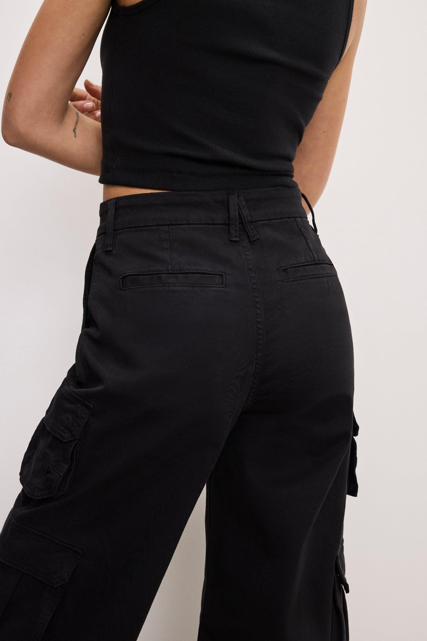 GOOD SKATE TWILL CARGO PANTS | BLACK001 Product Image