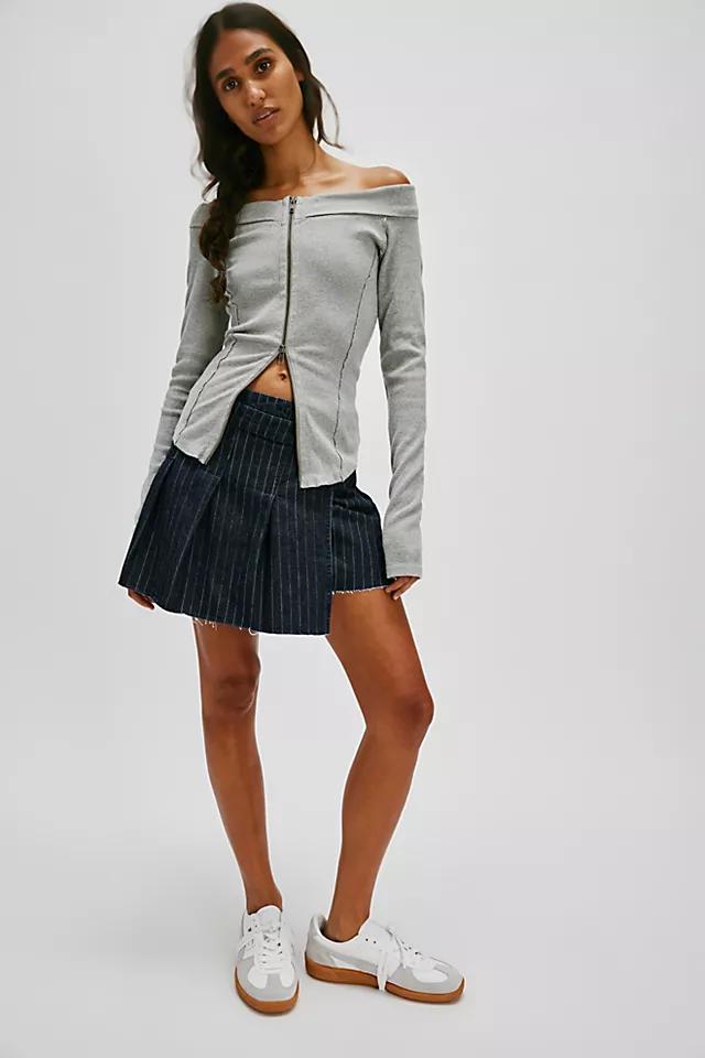 RE/DONE Tennis Wrap Skirt Product Image