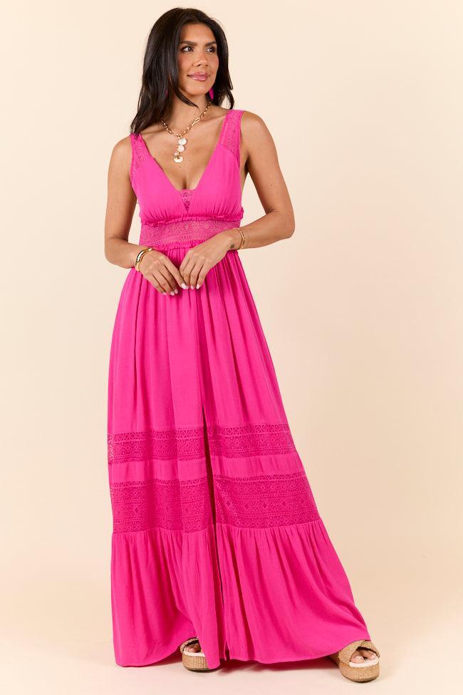 Summer Crush Fuchsia Maxi Dress SALE Product Image