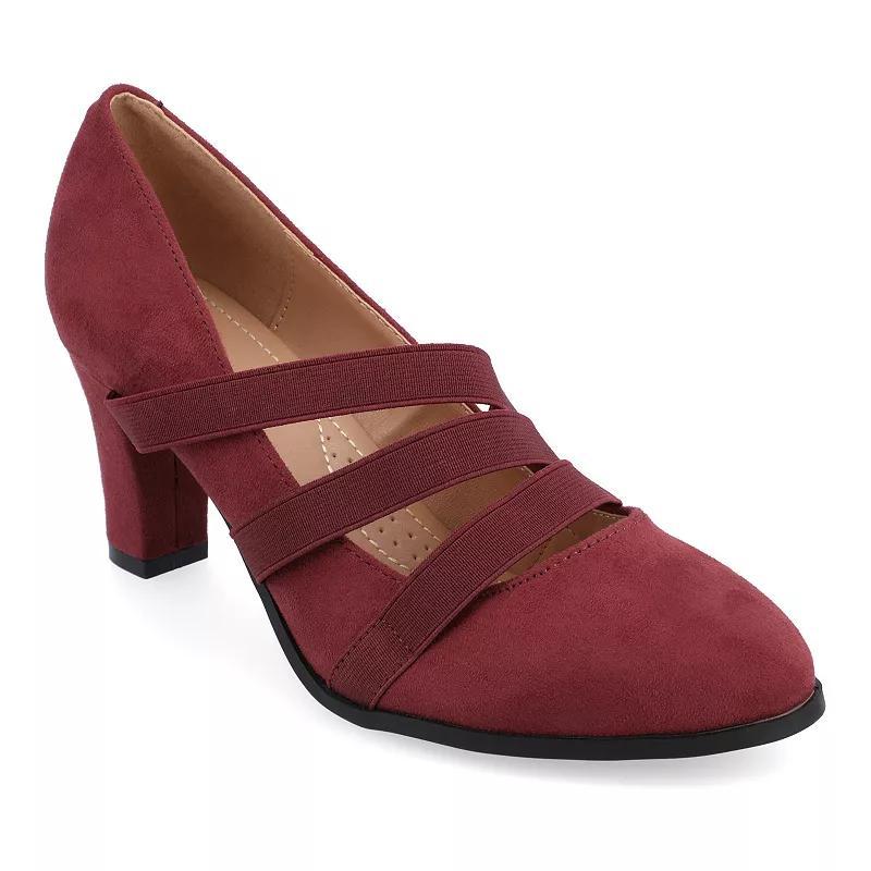 Journee Loren Womens High Heels Blue Product Image