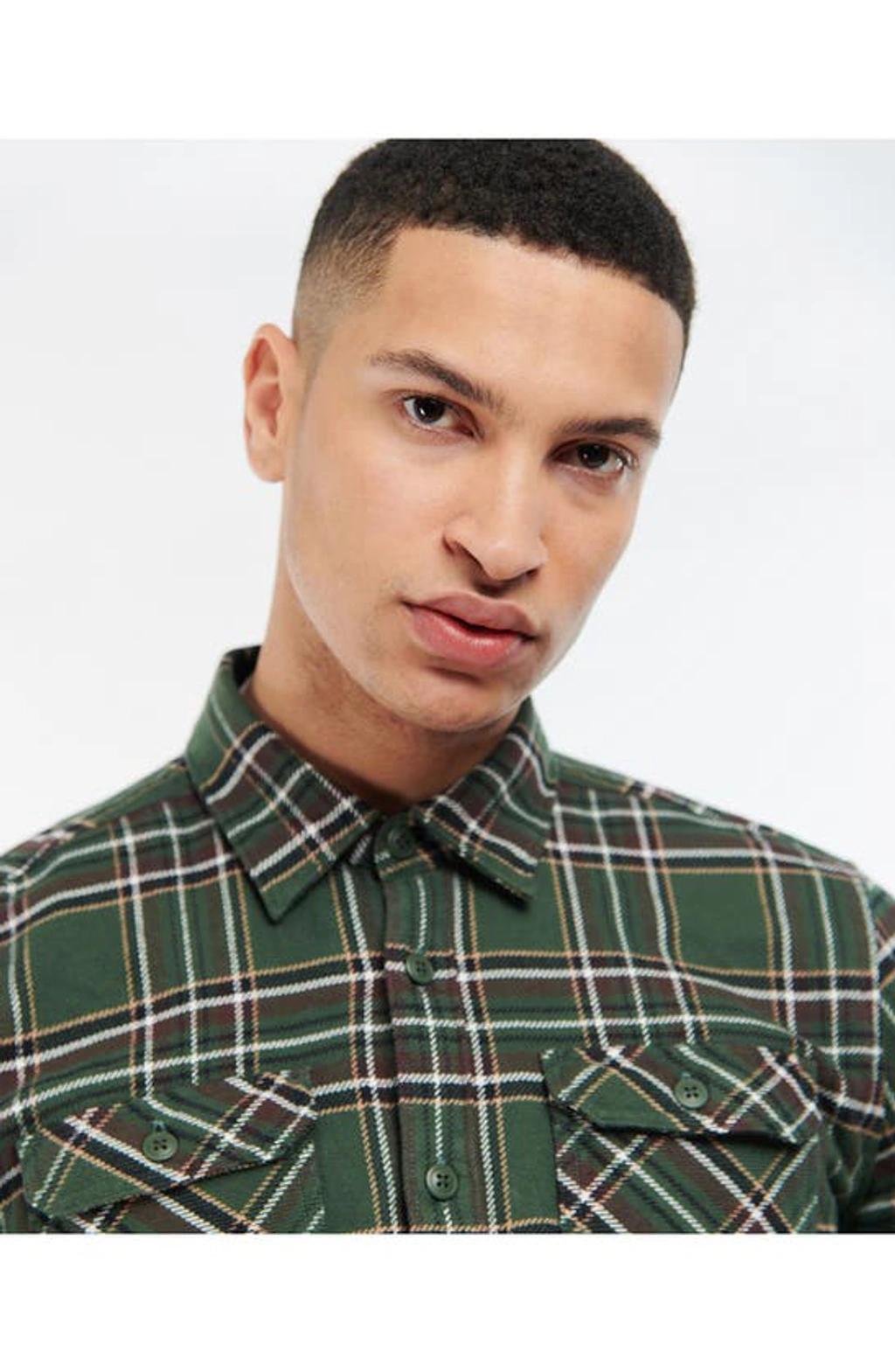 BARBOUR Winter Plaid Workshirt In Green Product Image