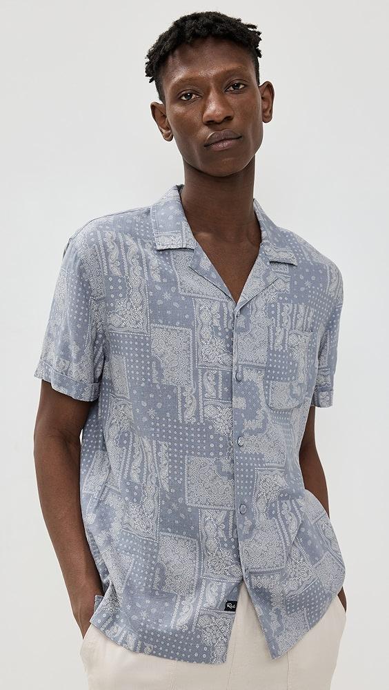 RAILS Ace Linen Blend Camp Shirt | Shopbop Product Image