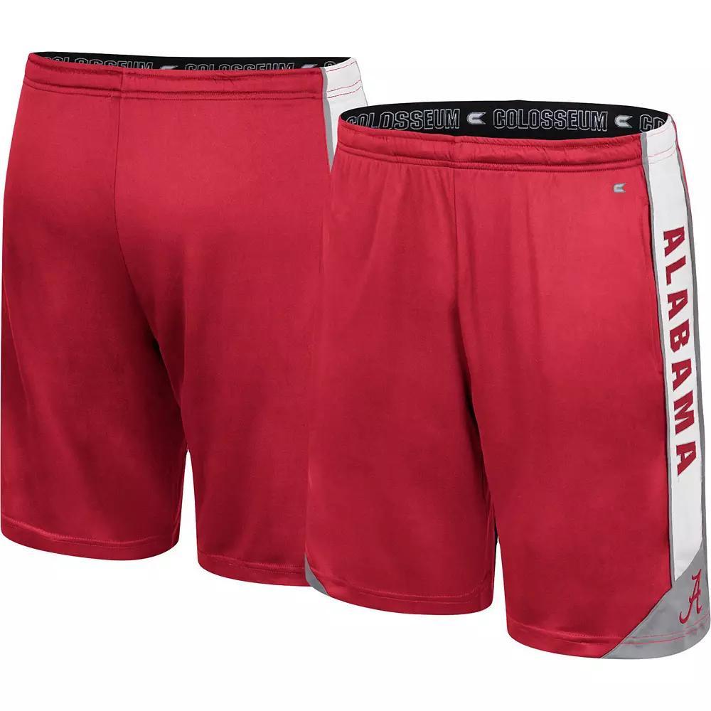 Men's Colosseum Crimson Alabama Crimson Tide Haller Shorts, Size: Medium, Red Product Image