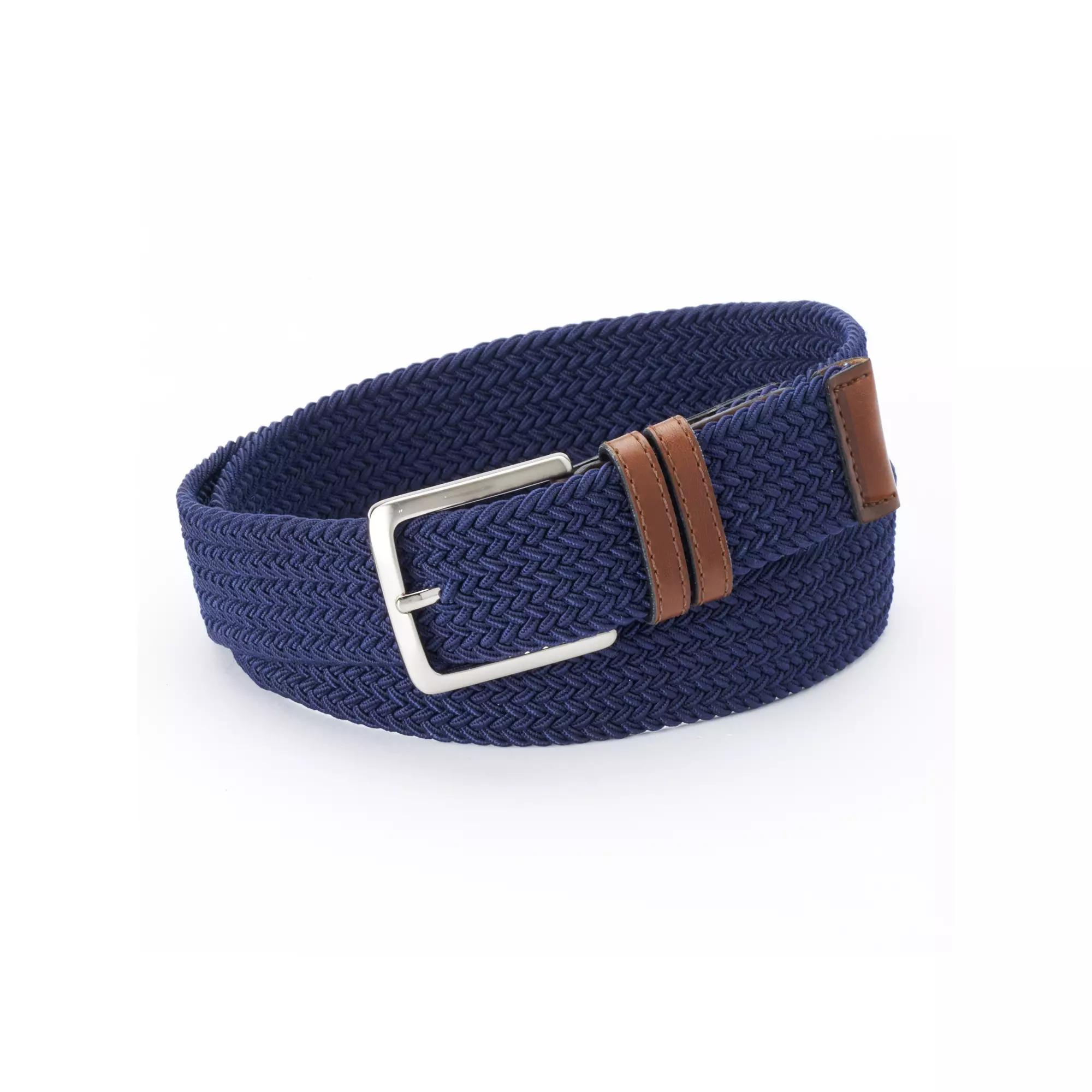 Men's Dockers® Comfort Stretch Braid Casual Belt, Size: 2XL, Blue Product Image