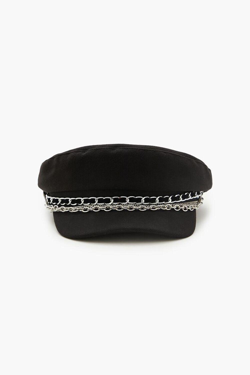 Tiered Chain-Trim Cabbie Hat | Forever 21 Product Image