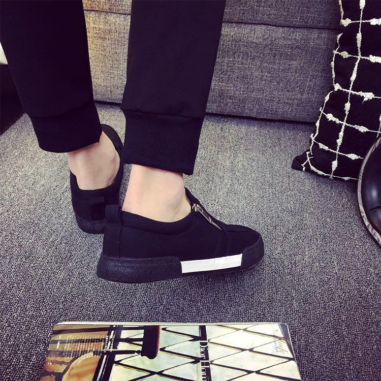 Canvas Zip Loafers Product Image