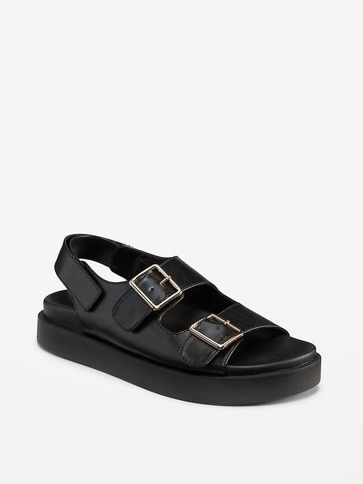 Chunky Buckle Strap Sandal Product Image