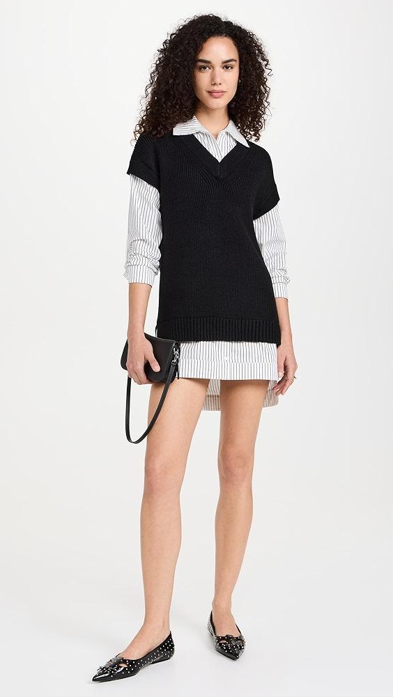 ASTR the Label Ishilly Layered Sweater Dress | Shopbop Product Image