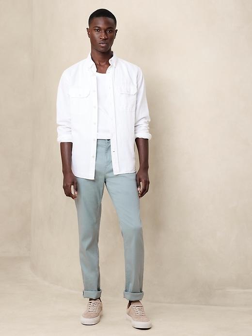 Slim Linen-Cotton Traveler Pant Product Image