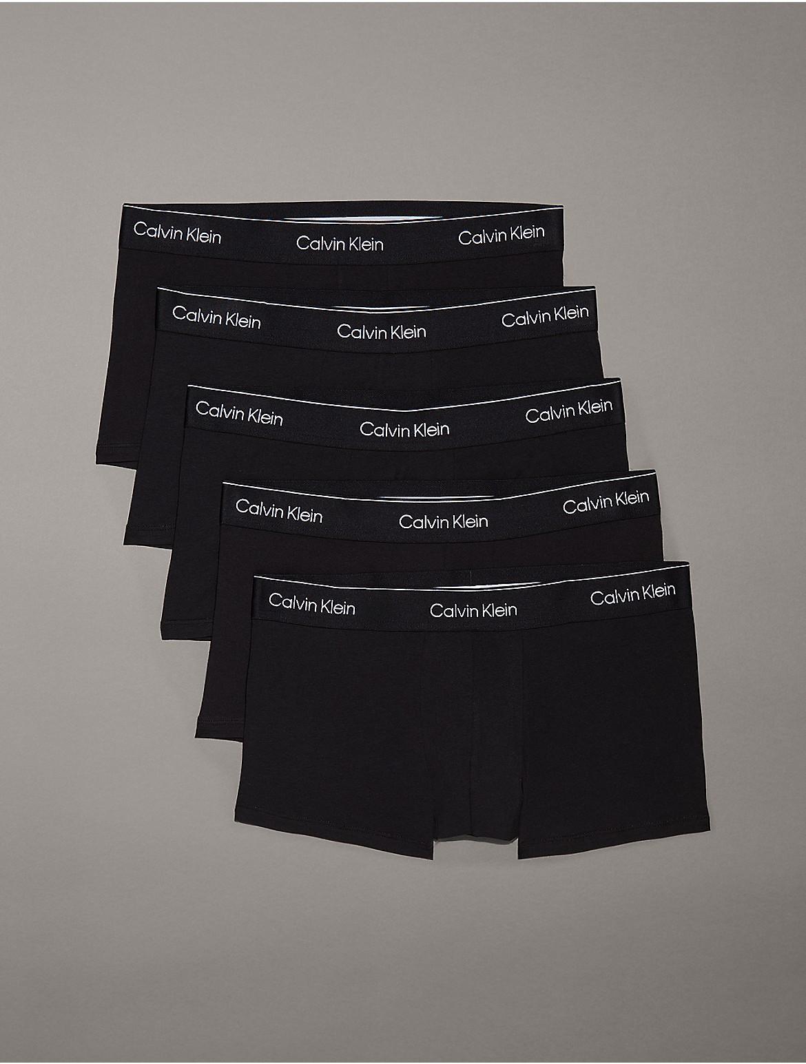 Calvin Klein Mens Icon Cotton Stretch 5-Pack Low Rise Trunk Product Image