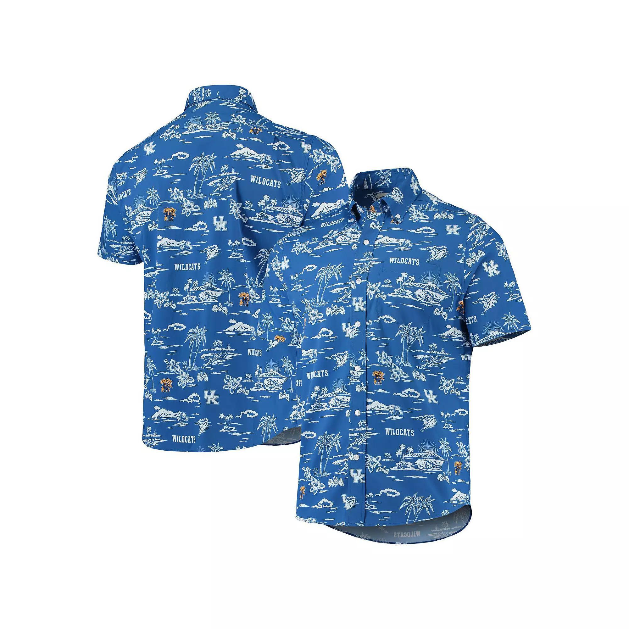 Men's Reyn Spooner Royal Kentucky Wildcats Classic Button-Down Shirt, Size: Small, Blue Product Image