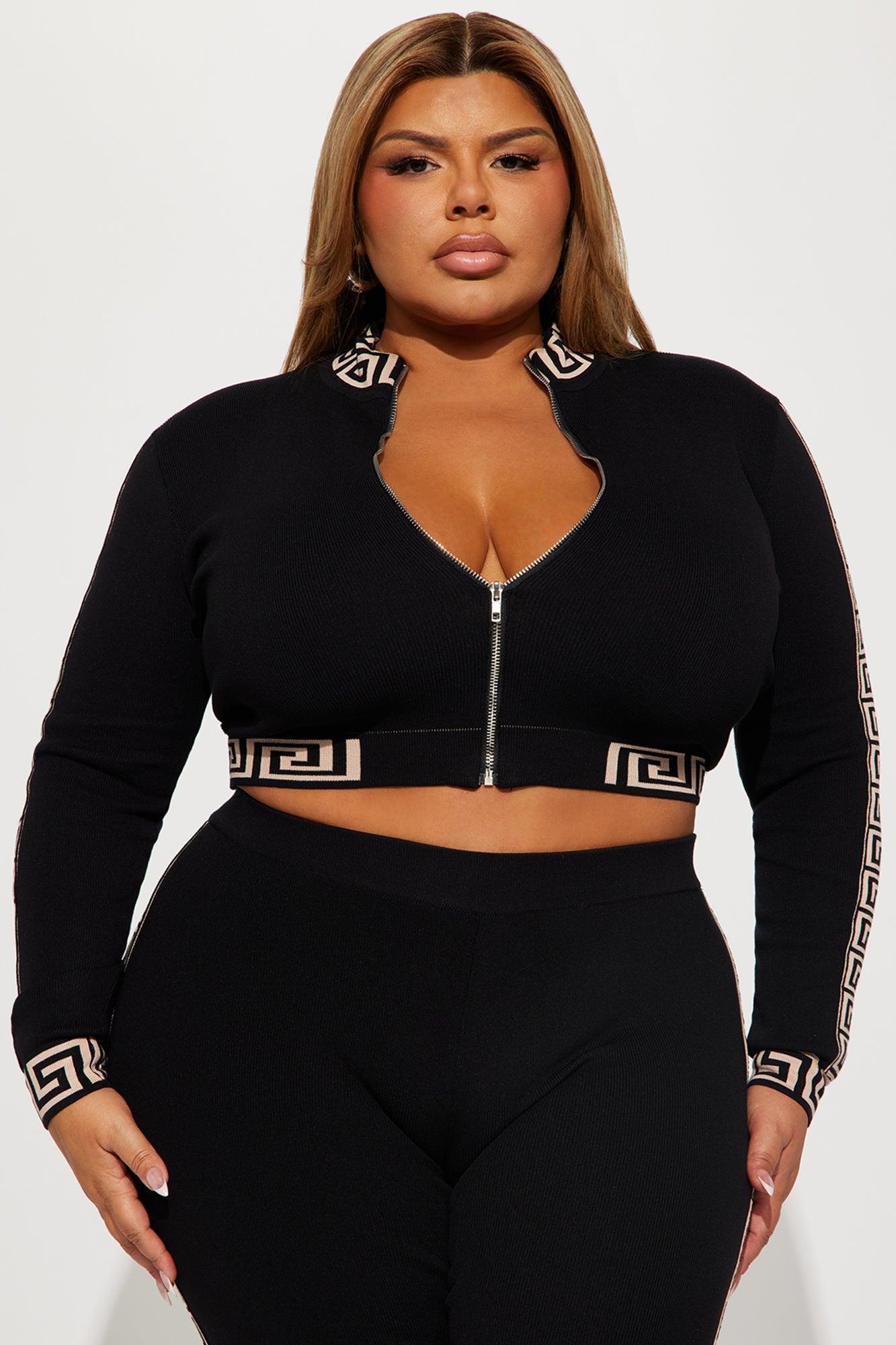 Passing By You Sweater Legging Set - Black/combo Product Image