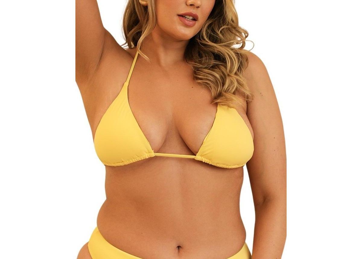 Dippin' Daisy's Women's Palm Tie Back Triangle Bikini Top Product Image
