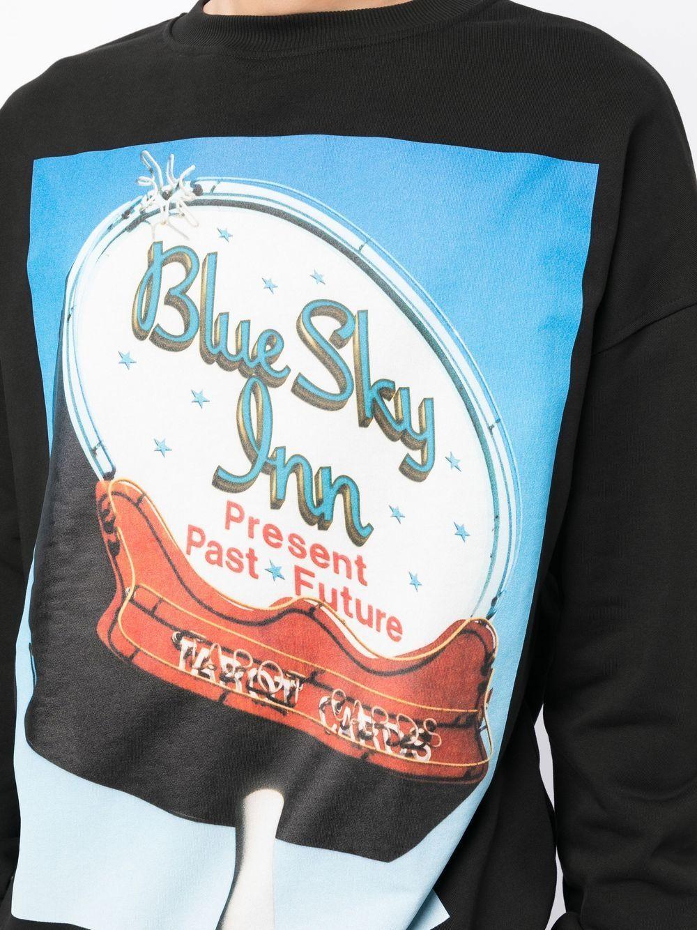 graphic-print cotton sweatshirt Product Image