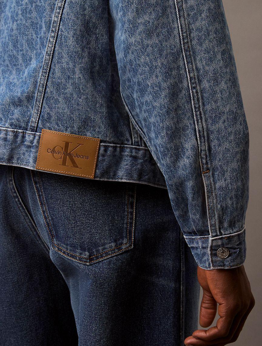 90s Allover Monogram Trucker Jacket Product Image